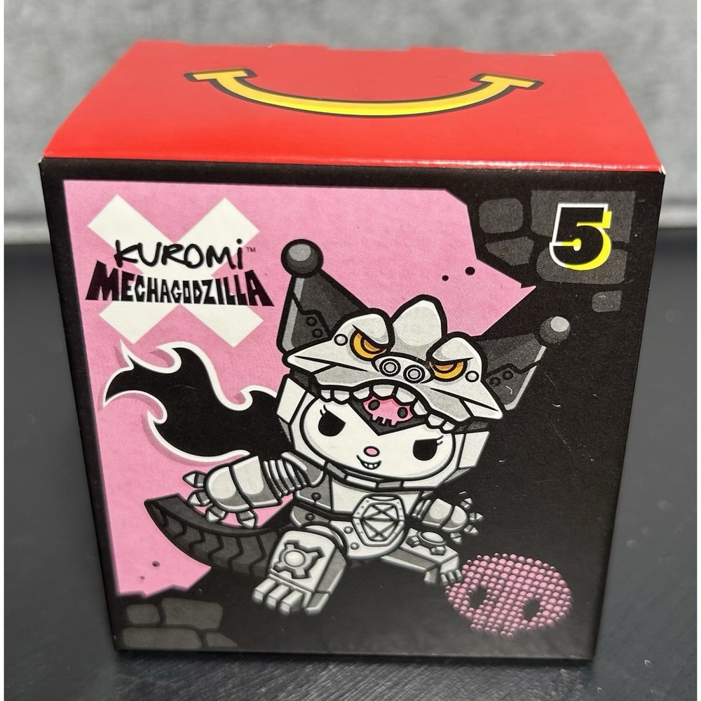 McDonald's Hello Kitty Friends x Godzilla Kuromi Mechagodzilla Figure Box #5